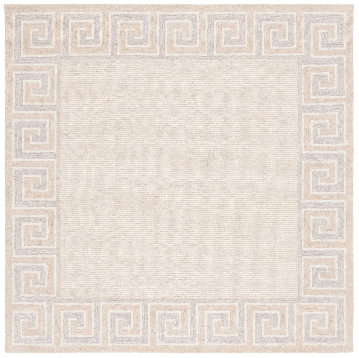 Safavieh Ebony 6'-0" x 6'-0" Rug in Brown / Ivory