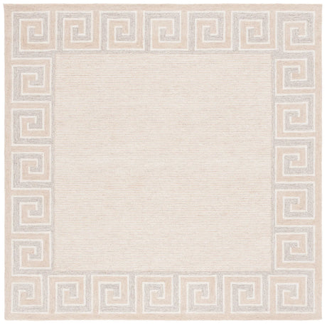 Safavieh Ebony 6'-0" x 6'-0" Rug in Brown / Ivory