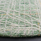 Safavieh Metro 6'-0" x 6'-0" Rug in Green / Ivory