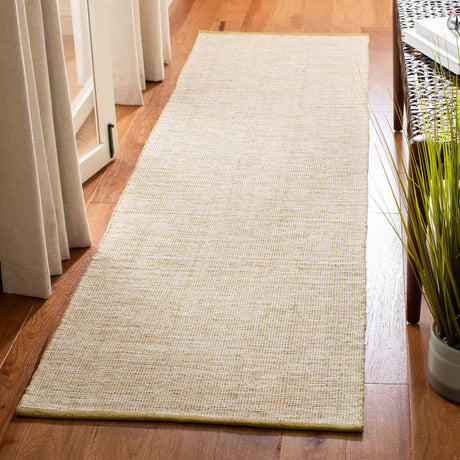 Safavieh Montauk 2'-3" x 8'-0" Rug in Green Olive