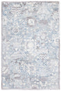 Safavieh Glamour 4'-0" x 6'-0" Rug in Light Blue / Ivory