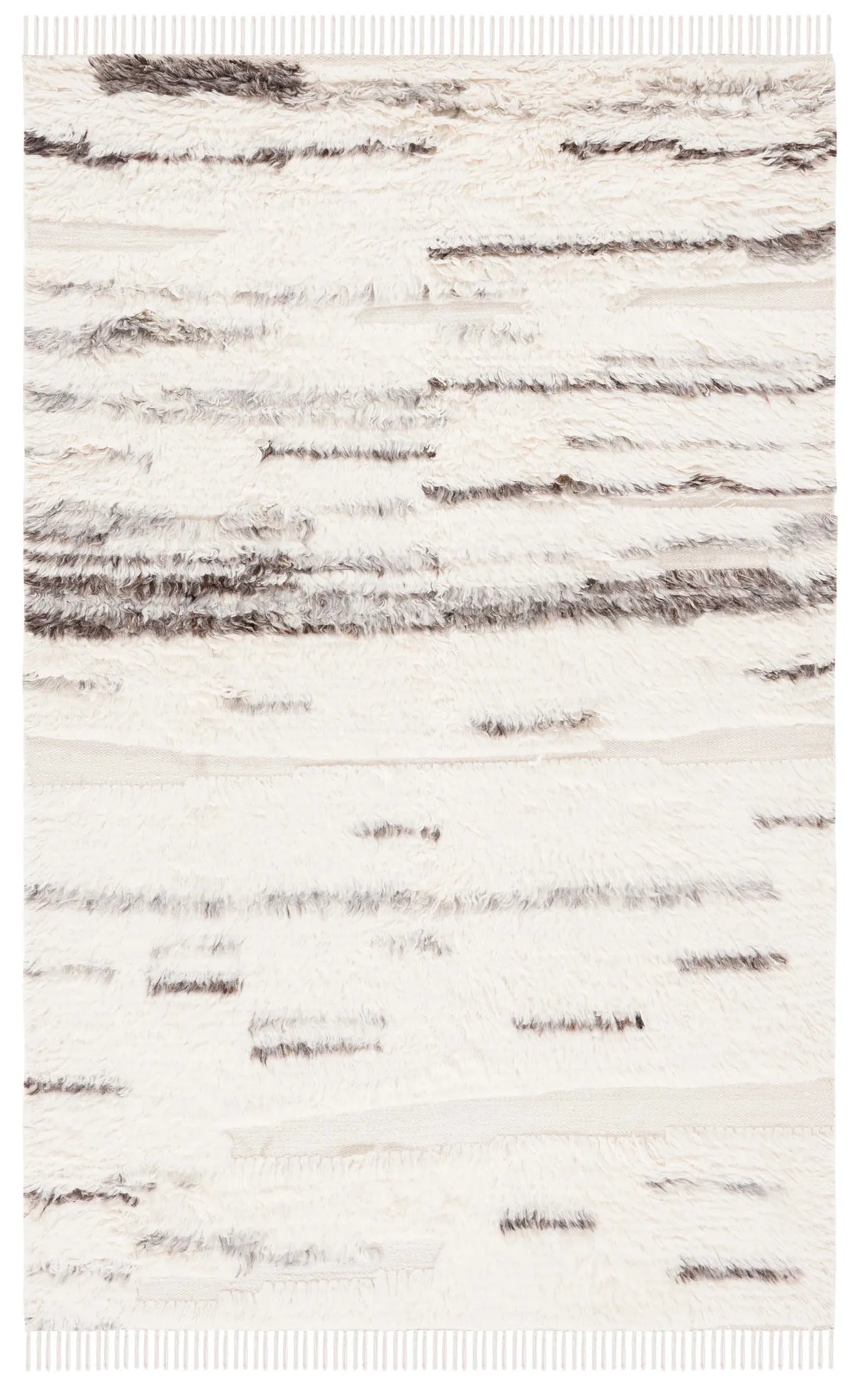 Safavieh Kenya 4'-0" x 6'-0" Rug in Grey / Ivory