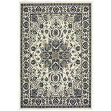 Oriental Weavers Sphinx Marina 1248W Ivory / Navy Rugs - main flat
