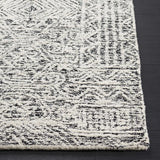 Safavieh Abstract 4'-0" x 6'-0" Rug in Black / Ivory