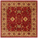 Safavieh Mahal 6'-7" x 6'-7" Rug in Red / Beige