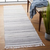 Safavieh Kilim 2'-3" x 8'-0" Rug in Ivory / Charcoal