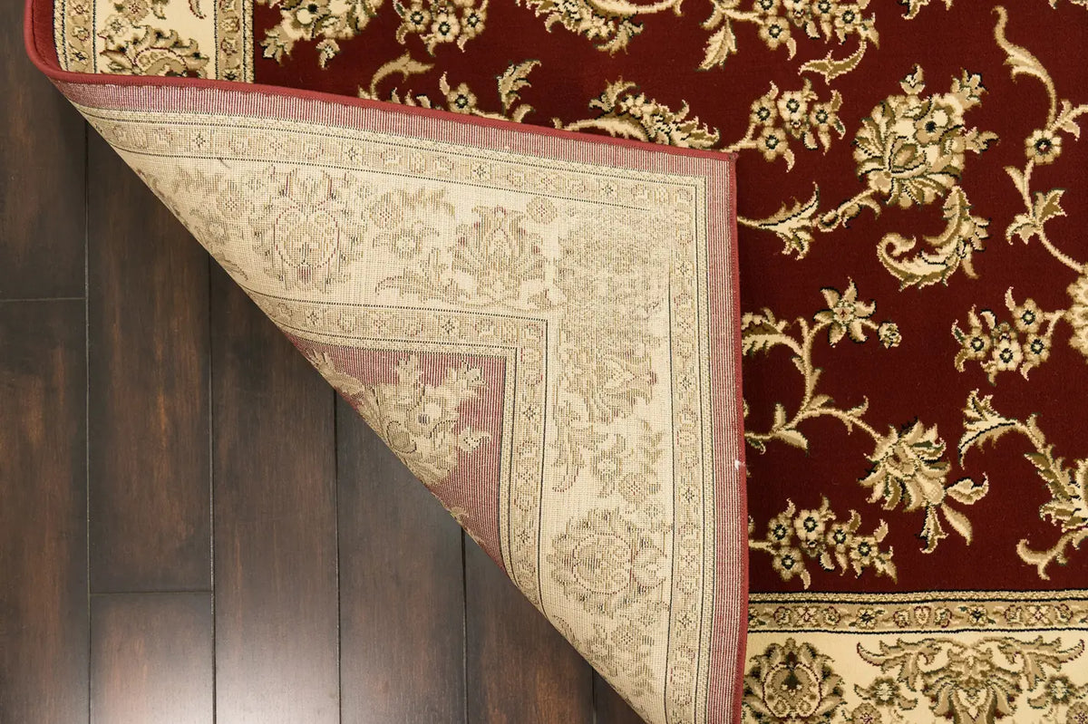 Dynamic Rugs Legacy 58017 Red Rugs - Corner