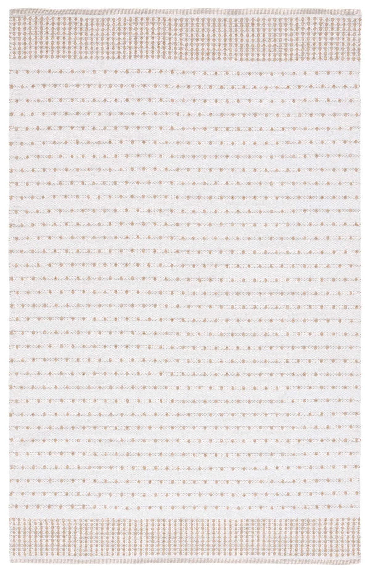Safavieh Montauk 4'-0" x 6'-0" Rug in Beige / Ivory