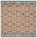 Safavieh Aspen 6'-0" x 6'-0" Rug in Pink / Gold