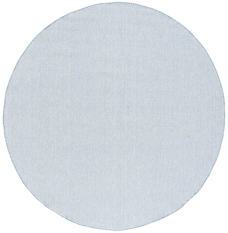 Safavieh River 6'-7" x 6'-7" Rug in Blue / Ivory