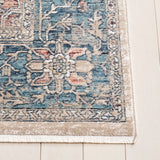 Safavieh Victoria 4'-0" x 6'-0" Rug in Navy / Ivory