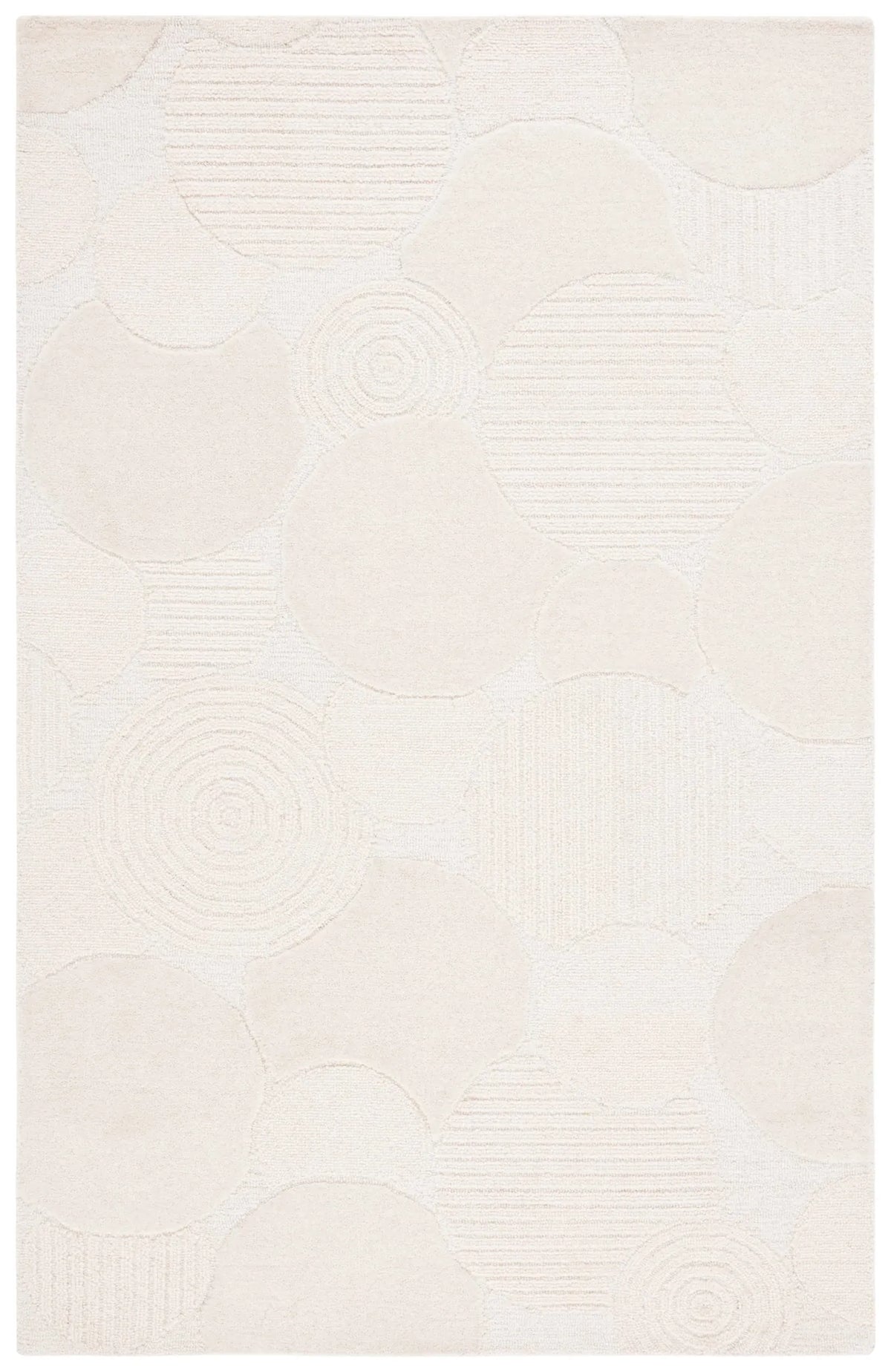 Safavieh Ebony 4'-0" x 6'-0" Rug in Ivory