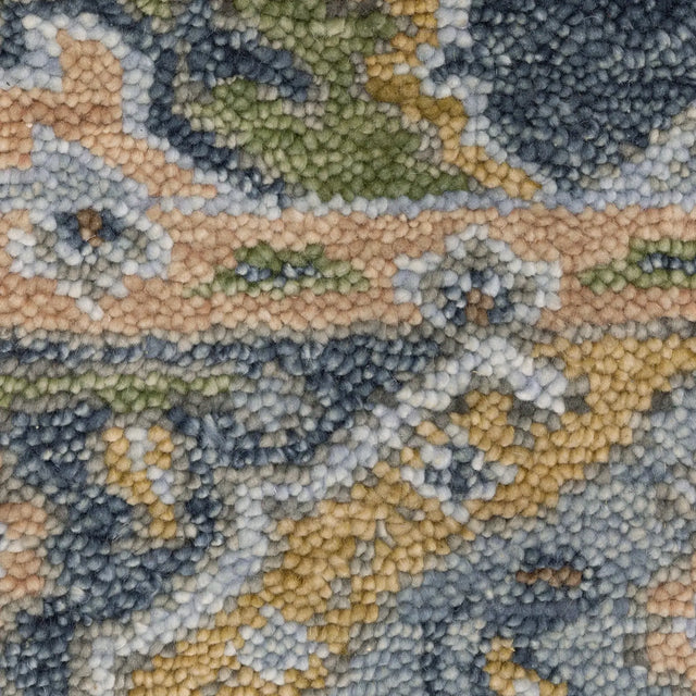Oriental Weavers Sphinx MAJORCA MAJ03 Blue Floral Rugs - room scene 2