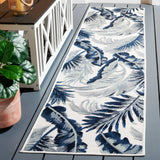 Safavieh Cabana 2'-0" x 9'-0" Rug in Ivory / Navy