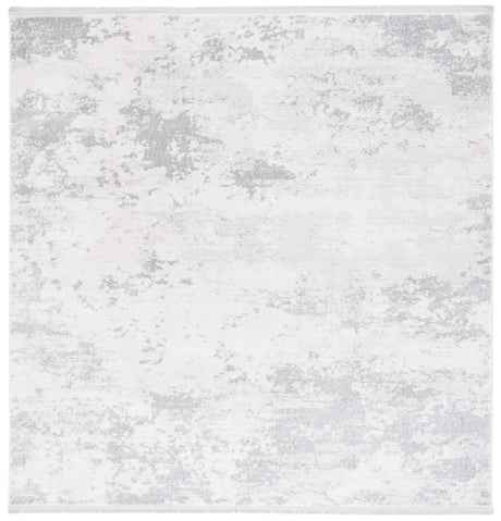Safavieh Whisper 6'-7" x 6'-7" Rug in Ivory / Grey