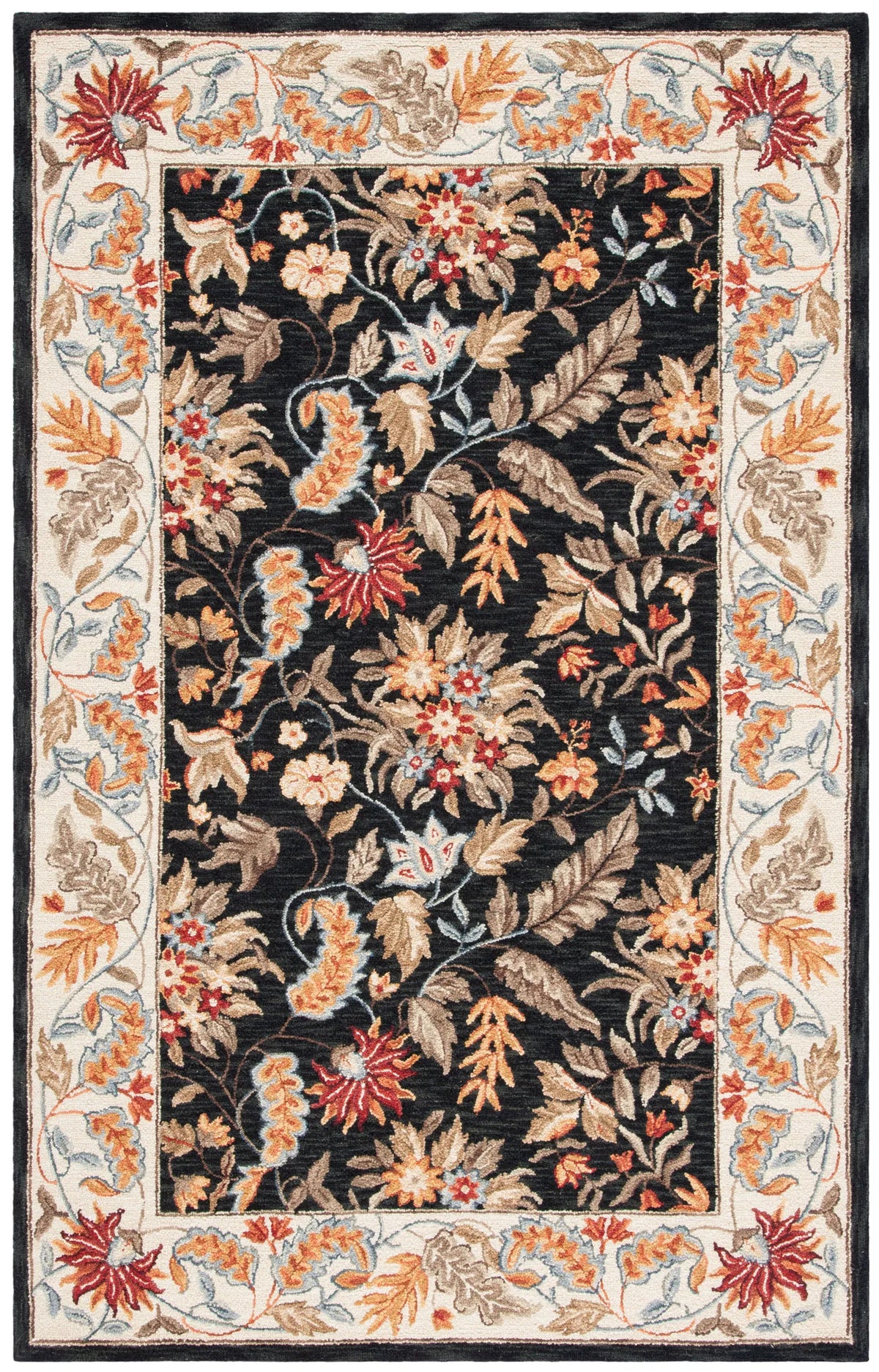 Safavieh Chelsea 3'-9" x 5'-9" Rug in Black