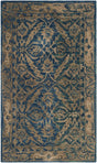 Safavieh Anatolia 3'-0" x 5'-0" Rug in Navy / Ivory