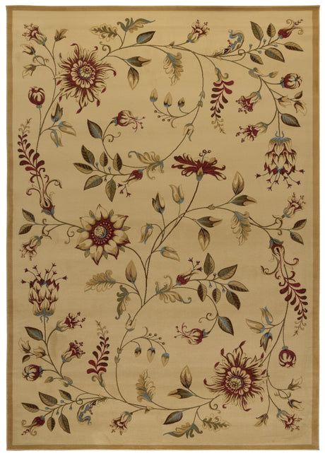Safavieh Lyndhurst 10'-6" x 14'-0" Rug in Ivory / Multi