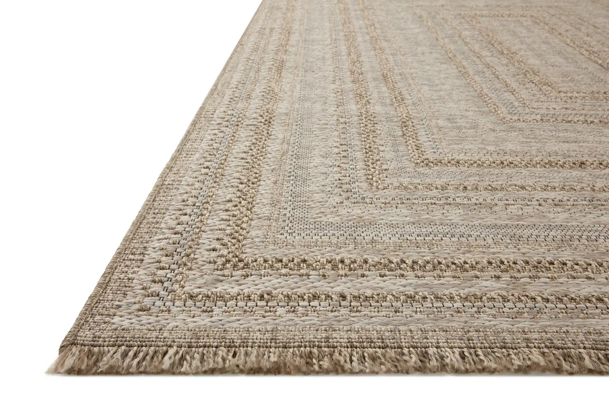 Loloi Dawn Daw-01 Natural Rug - rug corner