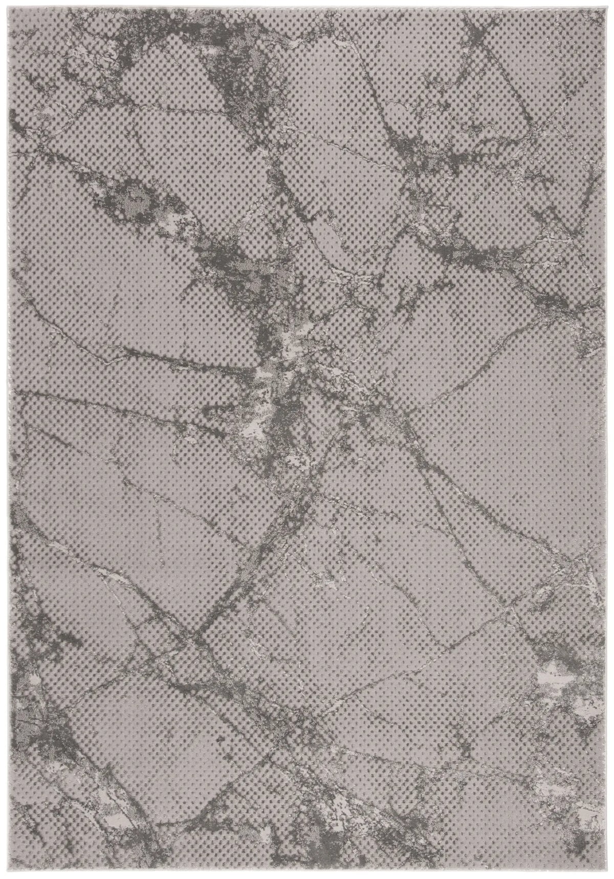 Safavieh Lurex 100 4'-0" x 6'-0" Rug in Grey / Grey