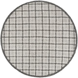 Safavieh Trace 6'-0" x 6'-0" Rug in Dark Grey / Light Grey
