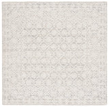 Safavieh Ebony 6'-0" x 6'-0" Rug in Grey / Ivory