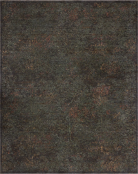 Loloi Winchester WNC-12 Traditional Power Loomed Ink, Forest Rug - main flat