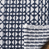 Safavieh Montauk 5'-0" x 8'-0" Rug in Navy / Ivory