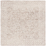 Safavieh Ebony 6'-0" x 6'-0" Rug in Brown / Ivory