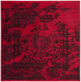 Safavieh Adirondack 6'-0" x 6'-0" Rug in Red / Black
