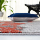 Safavieh Adirondack 4'-0" x 6'-0" Rug in Orange / Grey