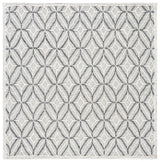 Safavieh Trace 6'-0" x 6'-0" Rug in Grey / Black
