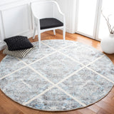 Safavieh Artistry 600 7'-0" x 7'-0" Rug in Ivory / Blue