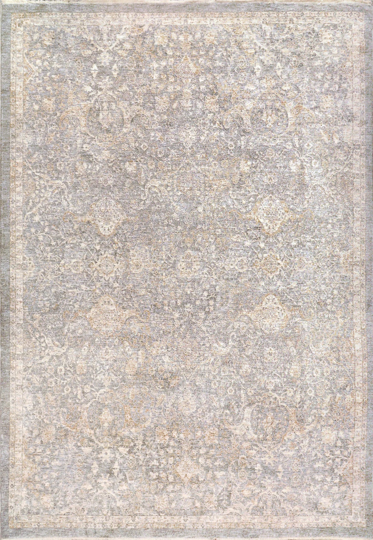 Dynamic Rugs Octo 6907 Power Loomed Traditional Grey/Beige Rug - Rectangular