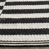 Safavieh Montauk 2'-3" x 11'-0" Rug in Ivory / Black