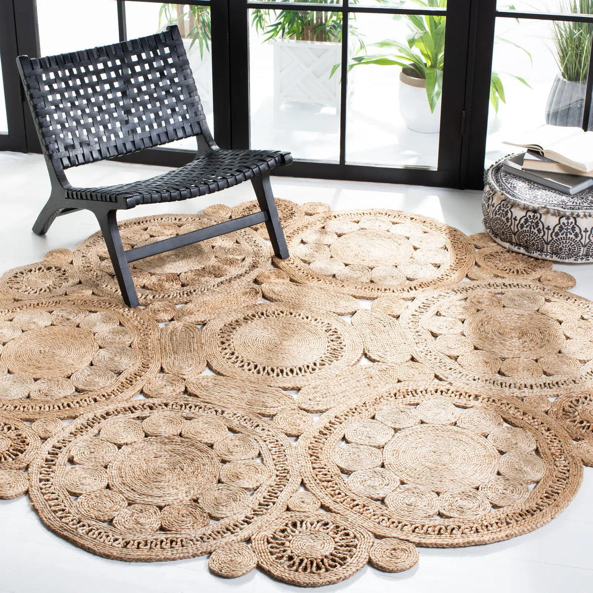 Safavieh Natural Fiber 10'-0" x 10'-0" Rug in Natural