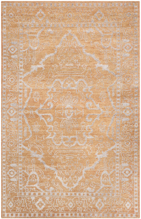 Safavieh Stone Wash 4'-0" x 6'-0" Rug in Brown / Silver