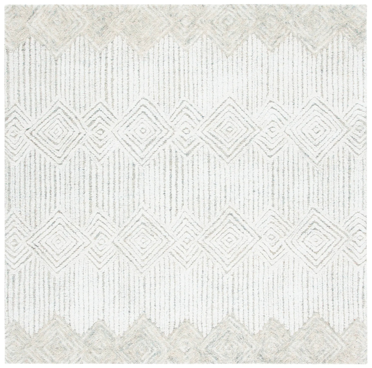 Safavieh Metro 6'-0" x 6'-0" Rug in Beige / Ivory