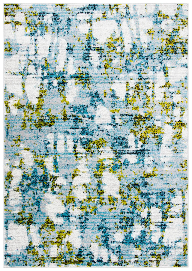 Safavieh Skyler 4'-0" x 6'-0" Rug in Teal / Green