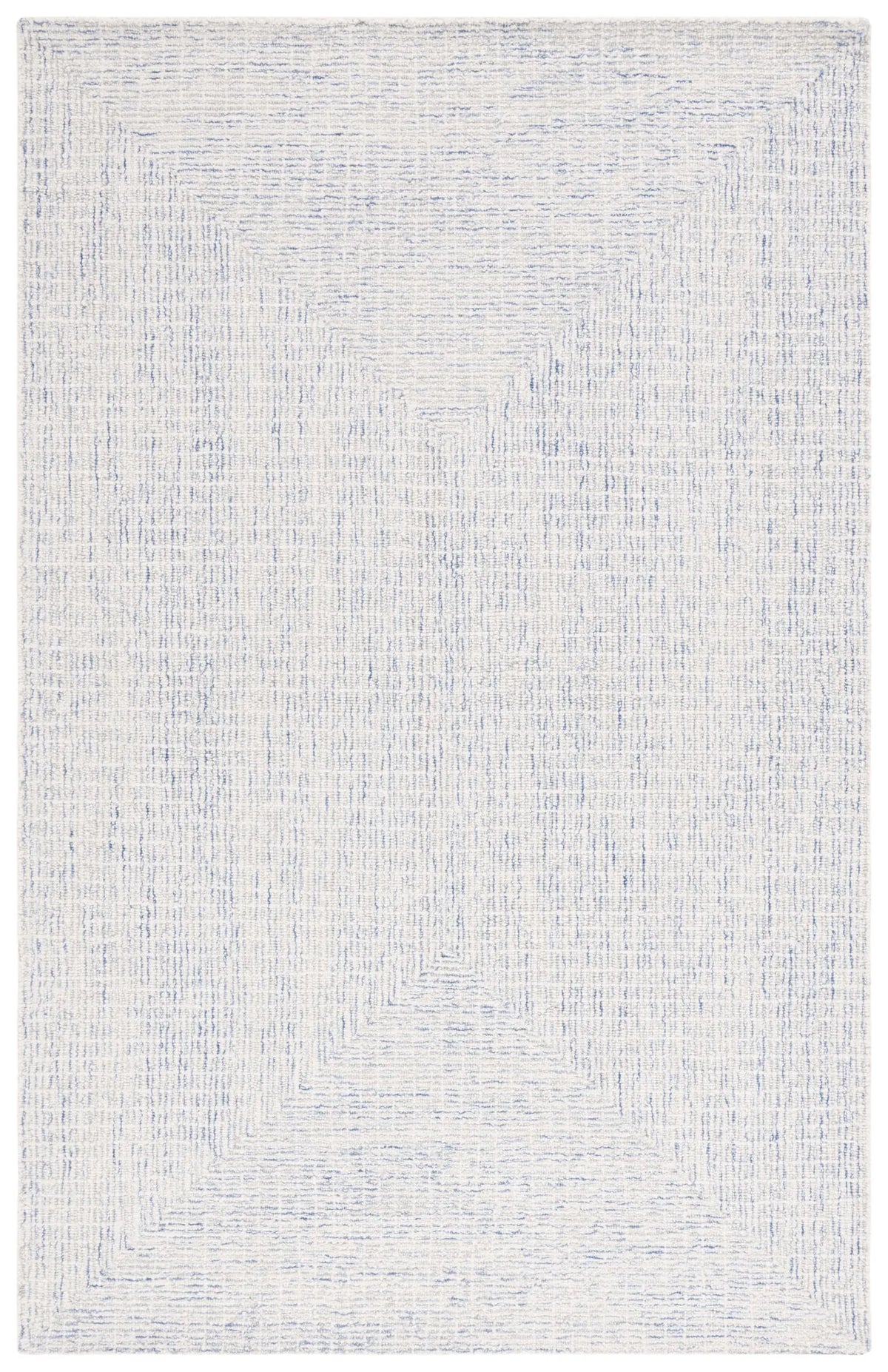 Safavieh Abstract 4'-0" x 6'-0" Rug in Blue / Ivory