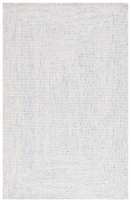 Safavieh Abstract 4'-0" x 6'-0" Rug in Blue / Ivory