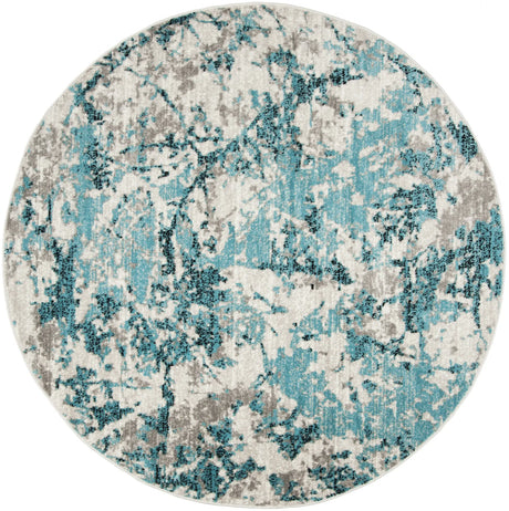 Safavieh Skyler 6'-7" x 6'-7" Rug in Blue / Ivory