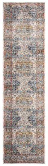 Safavieh Vintage Persian 2'-2" x 12'-0" Rug in Beige / Blue
