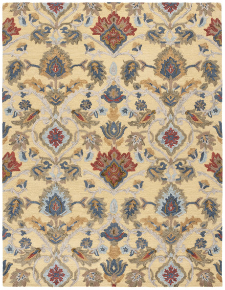 Safavieh Blossom 10'-0" x 14'-0" Rug in Gold / Multi