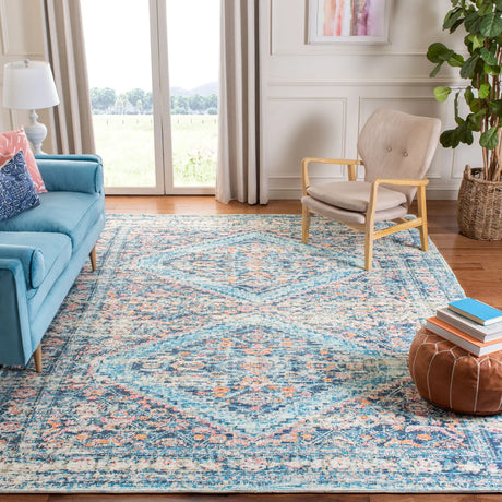 Safavieh Saffron 6'-0" x 9'-0" Rug in Blue / Turquoise