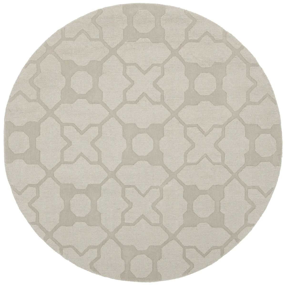 Safavieh Impressions 5'-0" x 5'-0" Rug in Silver
