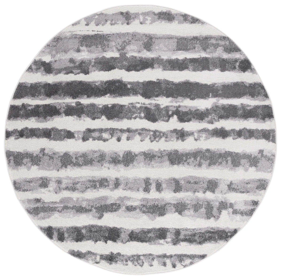 Safavieh Adirondack 6'-0" x 6'-0" Rug in Ivory / Charcoal