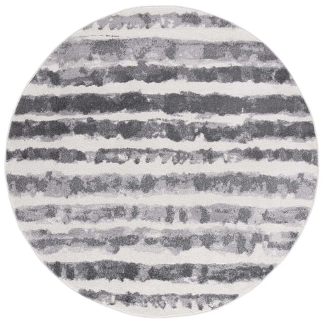 Safavieh Adirondack 6'-0" x 6'-0" Rug in Ivory / Charcoal