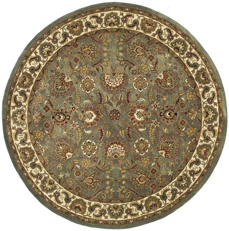 Safavieh Classic 8'-0" x 8'-0" Rug in Celadon / Ivory