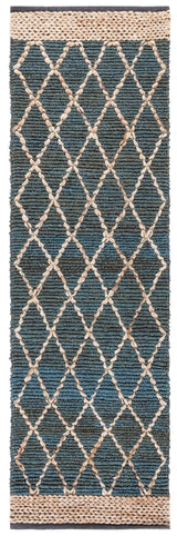 Safavieh Natural Fiber 2'-6" x 8'-0" Rug in Blue